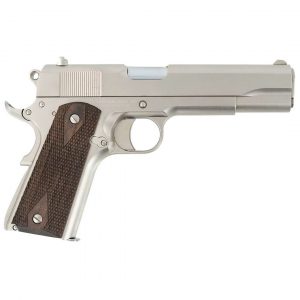 Tisas Pistol 1911 A1 Stakeout 9mm/.38 Super Pistol 5" 9rds, Nickel